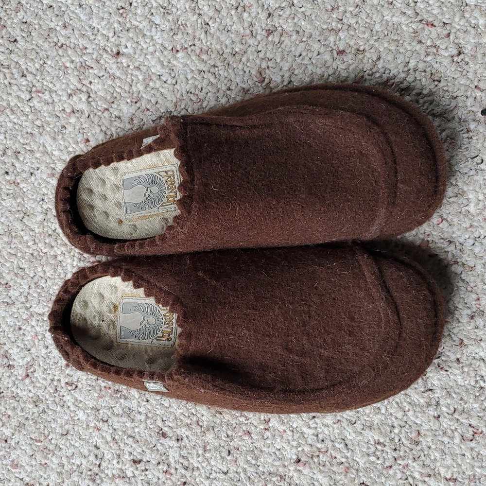 Simple brand Green toe slide, eco friendly